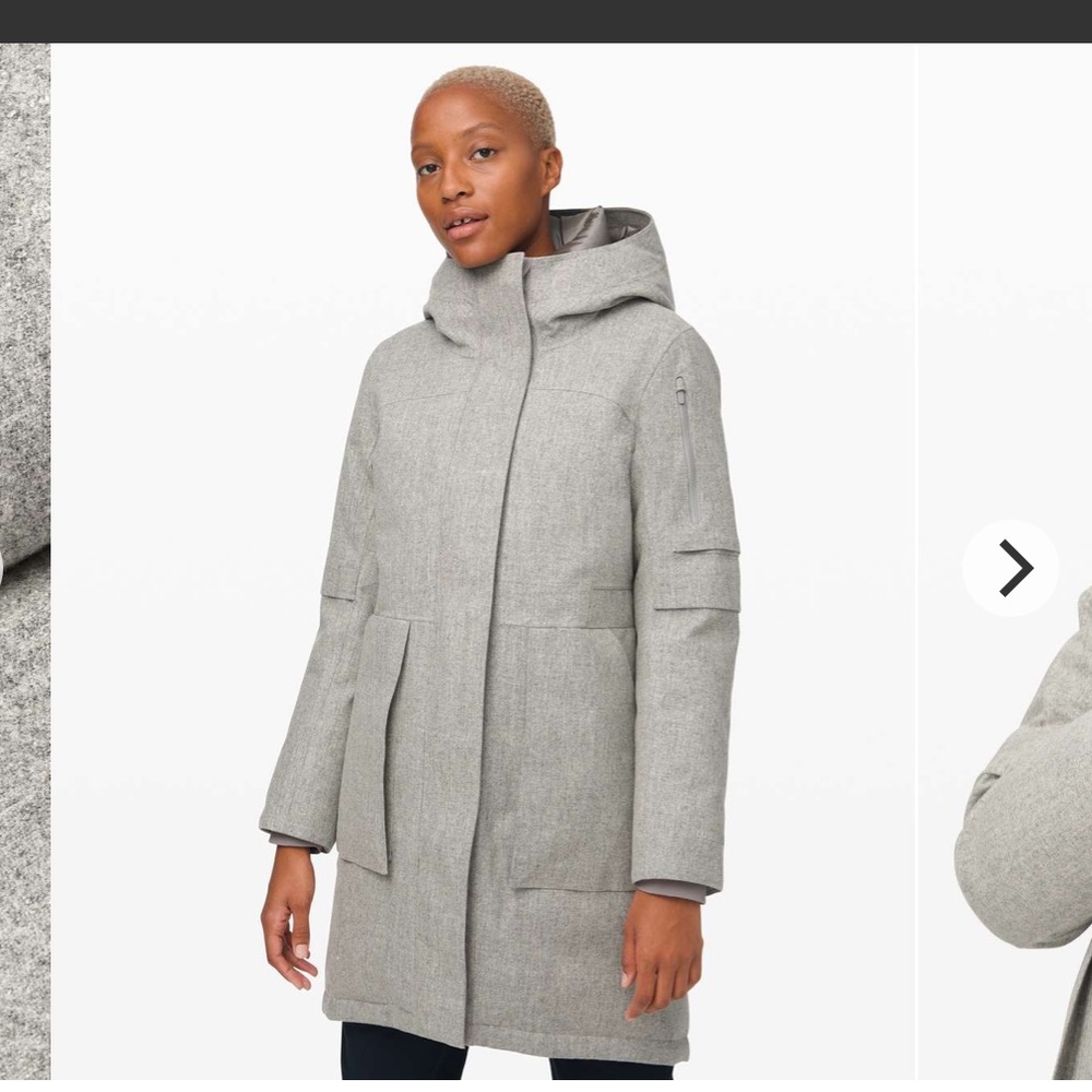 Lululemon Winter Warrior Parka Wool